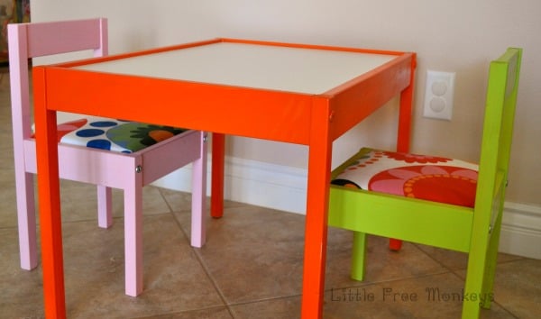 A Colorful IKEA Latt Hack for Kids