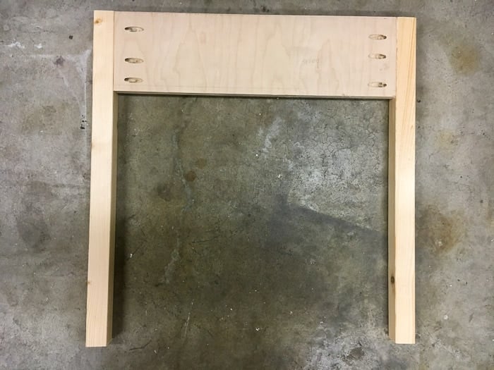 Build a Pottery bar inspired nightstand with this step by step tutorial