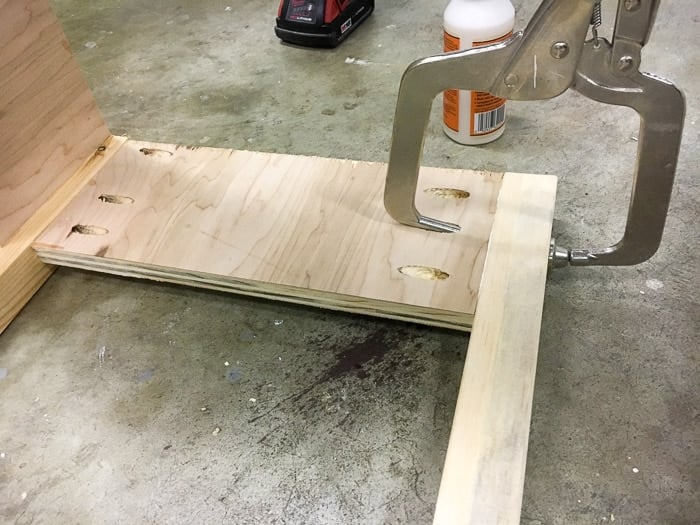 Easy step by step tutorial on how to build a Pottery Barn inspired nightstand