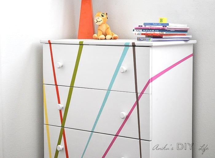 This is the perfect colorful Ikea Tarva hack for the kids room