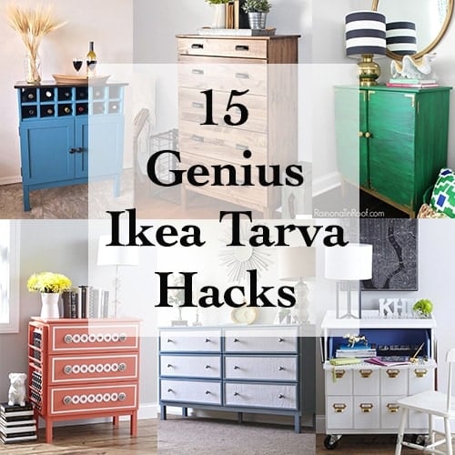 15 Amazing and genius DIY Ikea Tarva dresser hacks to inspire you