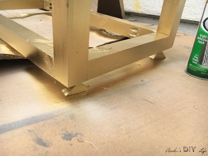 Painting the base