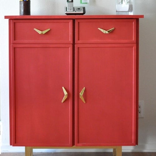 DIY Ikea Ivar cabinet makeover to a sideboard