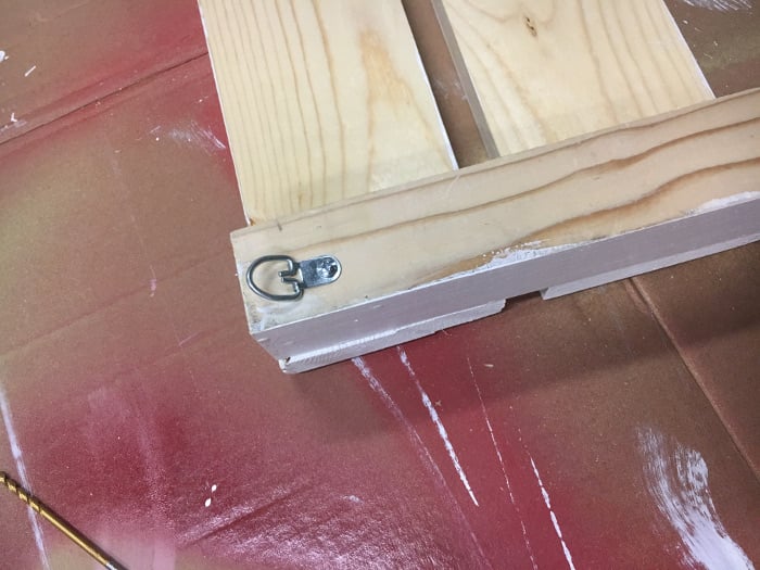Installing the DIY wood valence is super easy. The DIY valence is super easy to make!