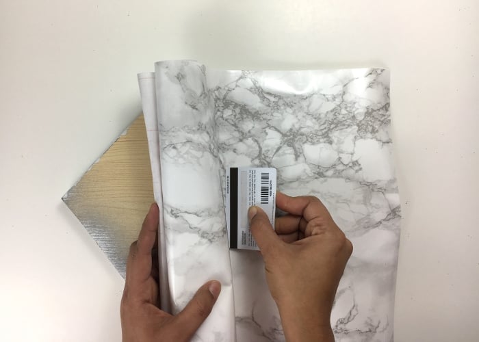 You wont believe the beautiful hexagonal marble tray she makes!