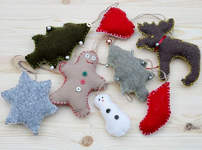 Look at these gorgeous and unique DIY Christmas Ornaments