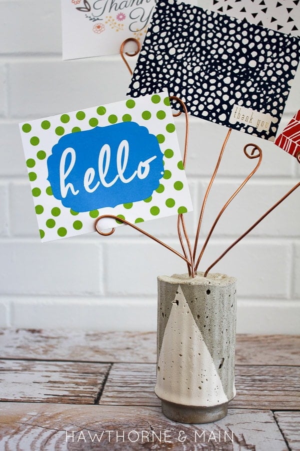Organize all the Christmas cards and make them look like pretty decor with all these Christmas card display ideas!