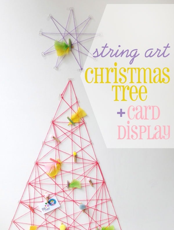 Organize all the Christmas cards and make them look like pretty decor with all these Christmas card display ideas!