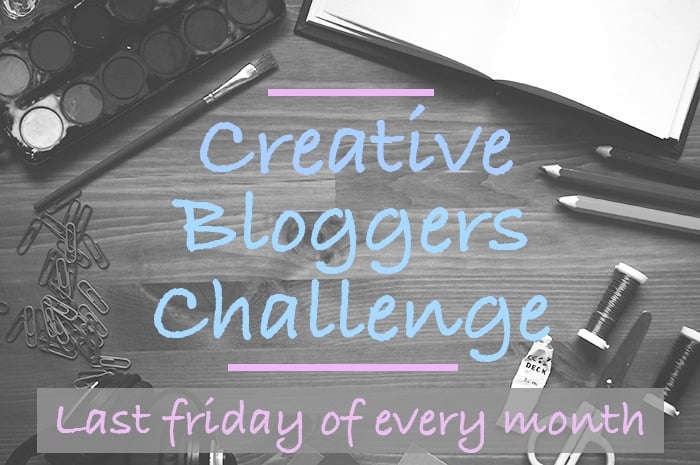 Creative Bloggers Challenge, join us on the last friday of each month for a different challenge and inspiration!