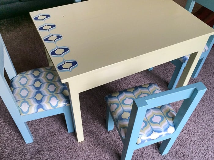 Easy DIY Kids table with storage | Build a schoolhouse desk. Easy beginner's build