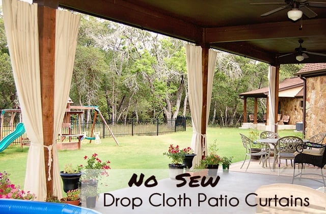 25+ AMAZING drop cloth projects! Lots of great and easy projects for beginners