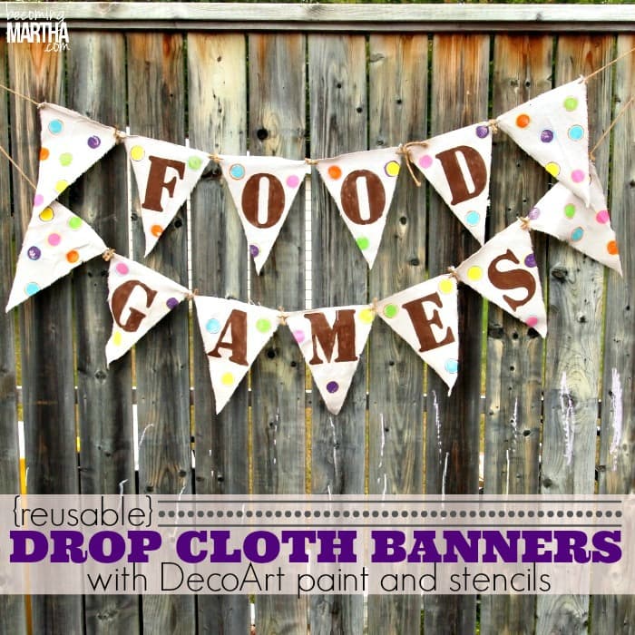 25+ AMAZING drop cloth projects! Lots of great and easy projects for beginners