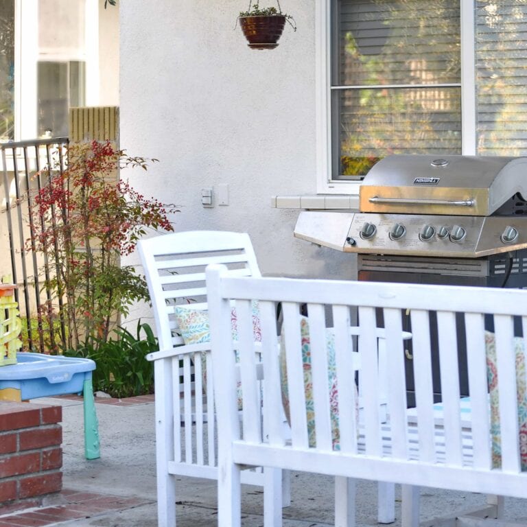 How to Clean Outdoor Furniture and Toys Without Chemicals