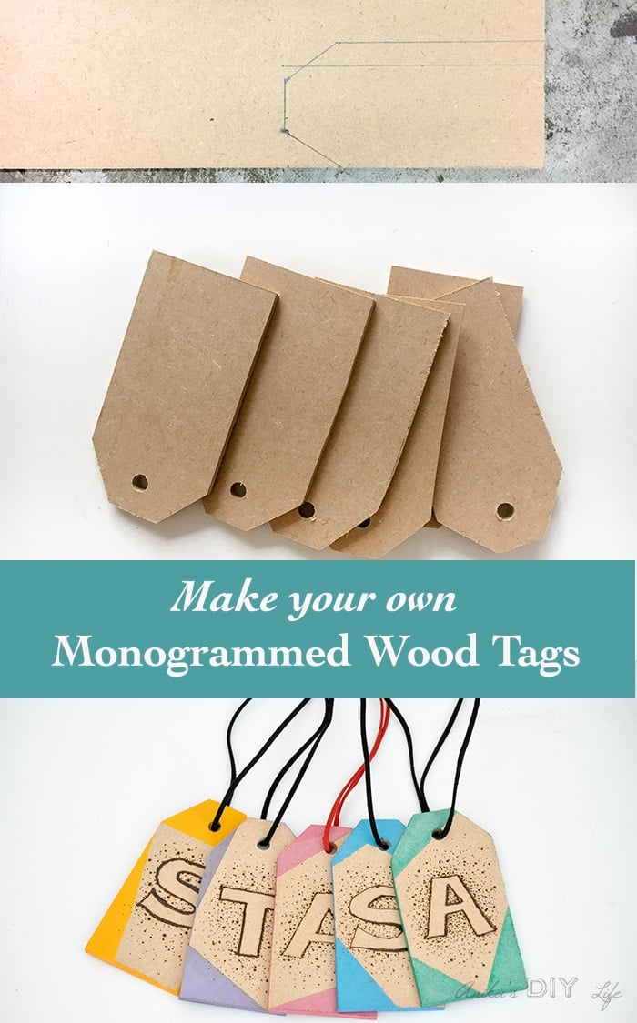 how to make wood tags using a wood burning tool - beginners wood burning project idea