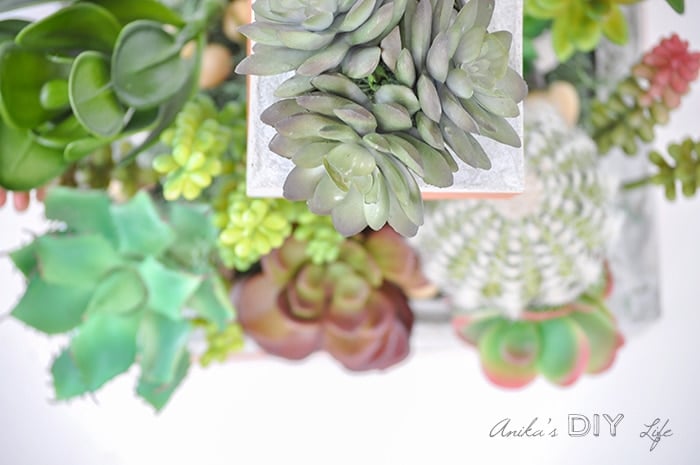 Make a cool tiered concrete and copper planter