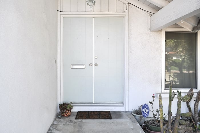Porch before adding small front porch decorating ideas