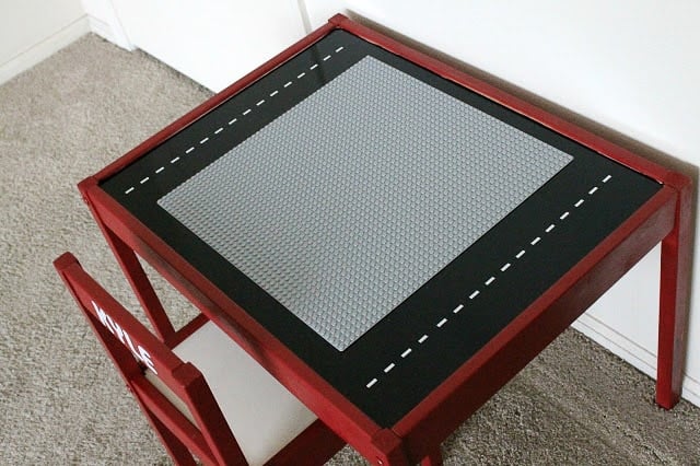 Ikea Latt hack with lego table - check out this and 11 other ideas!