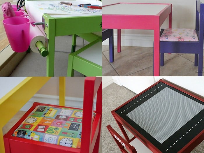These are some awesome Ikea Latt makeover ideas!