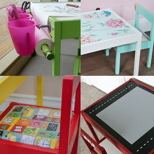 IKEA Latt Table and Chair Hacks – 12 Ways to Do It