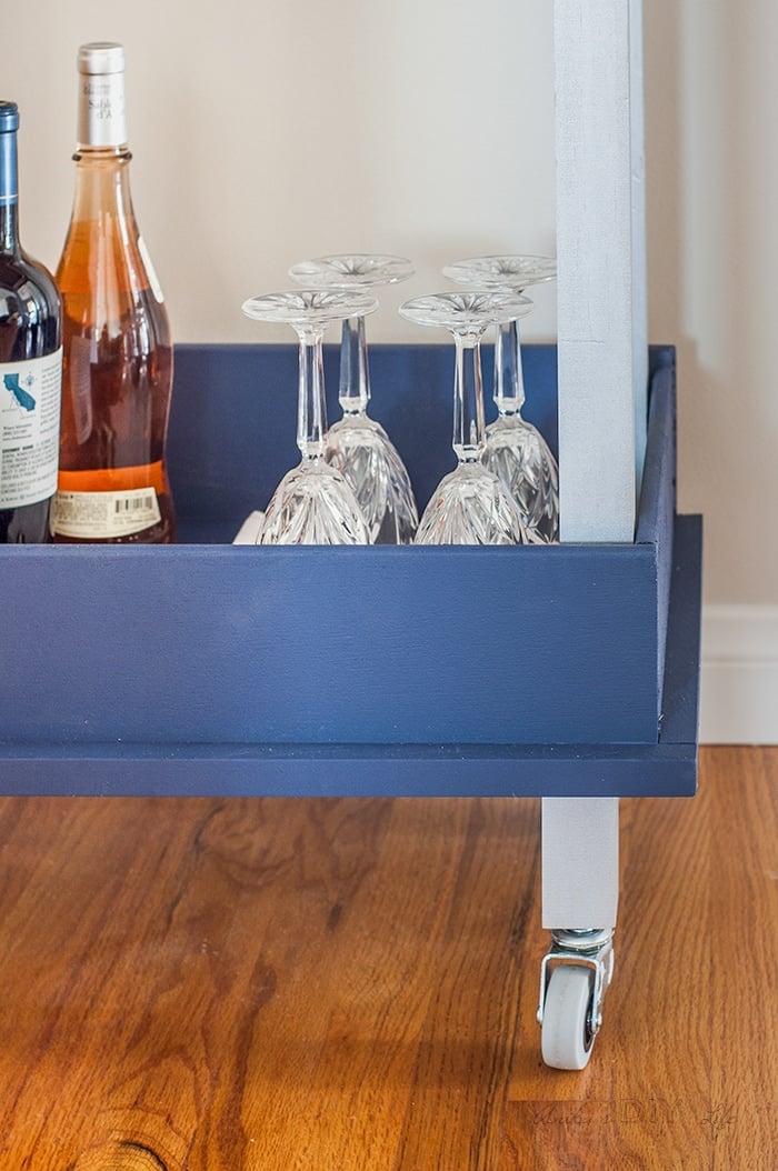 Make a bart cart using old drawers- so cool!