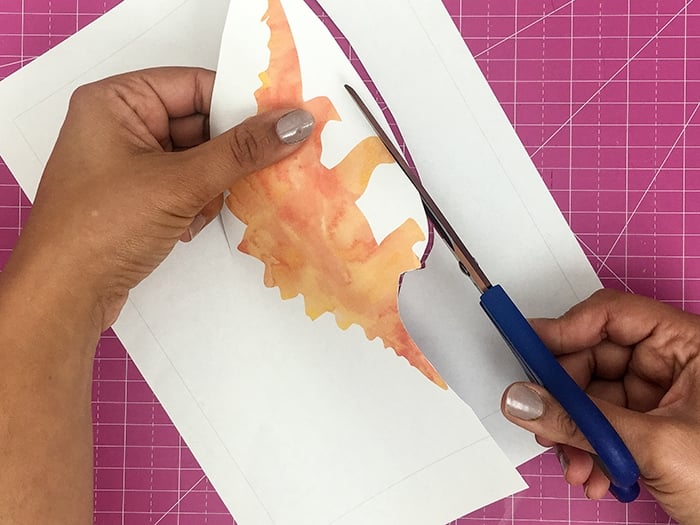 How to make canvas dinosaurs