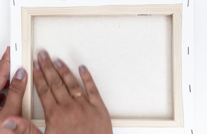 How to make authentic canvas prints using printables.
