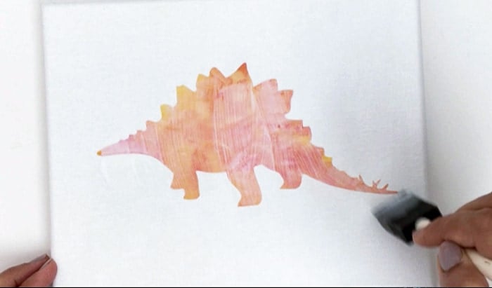 How to make DIY Canvas artwork from printables. canvas craft idea #kidsdecor