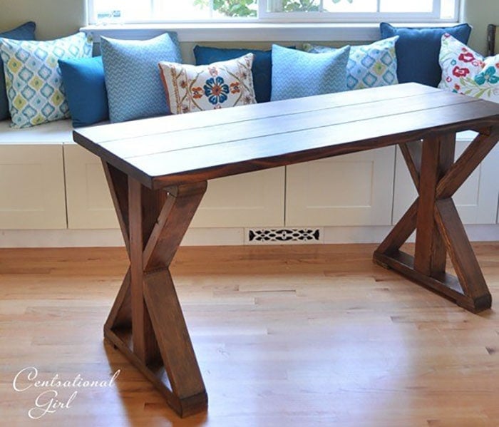 X-leg coffee table | you will love all the other X-leg furniture ideas