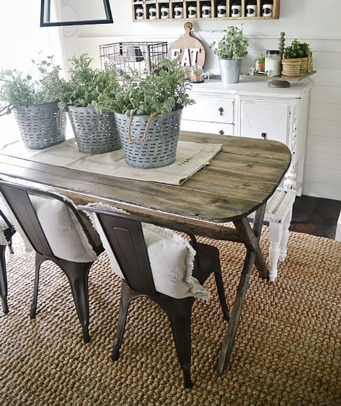 DIY X-leg dining table plans | many more X-leg ideas