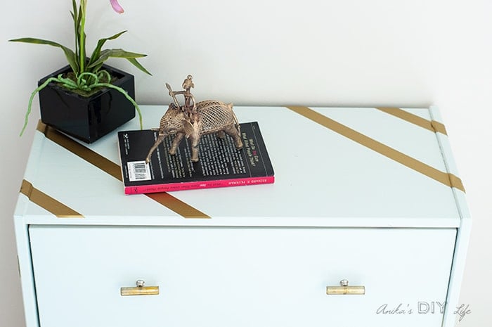 Add unexpected glamor to an Ikea Rast