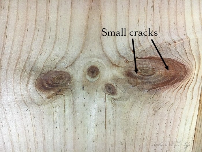 How to seal knots in bare wood before painting