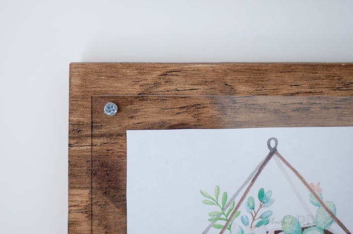 Love this awesome effect of the wood grain enhancer