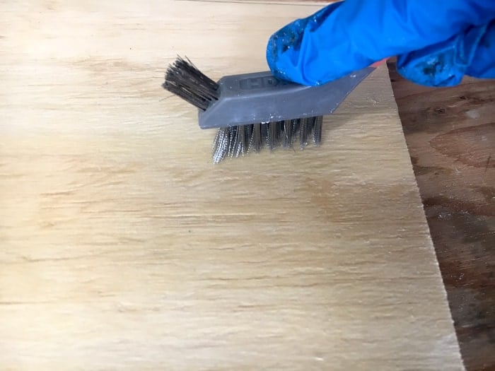 How to use Rustoleum wood grain enhancer