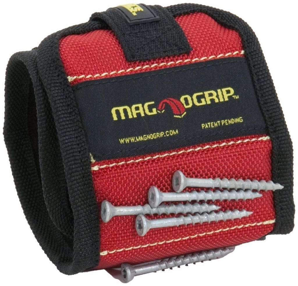 magnetic wristband stocking stuffer for woodworkers