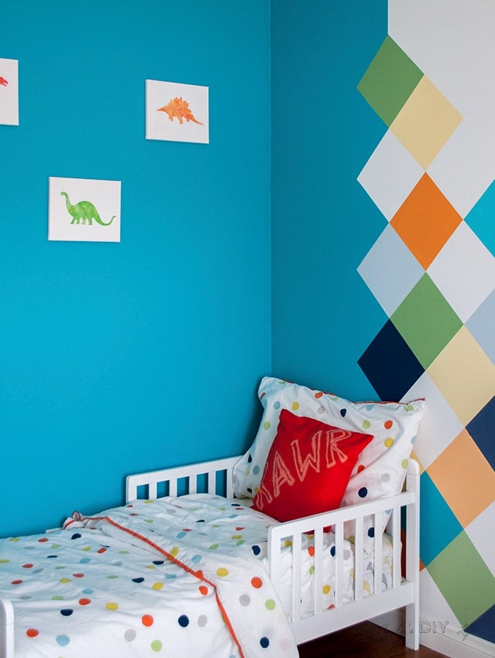 Love this boy room decor idea!