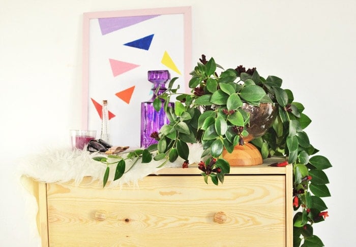 Ikea bowl hack - turned into a planter