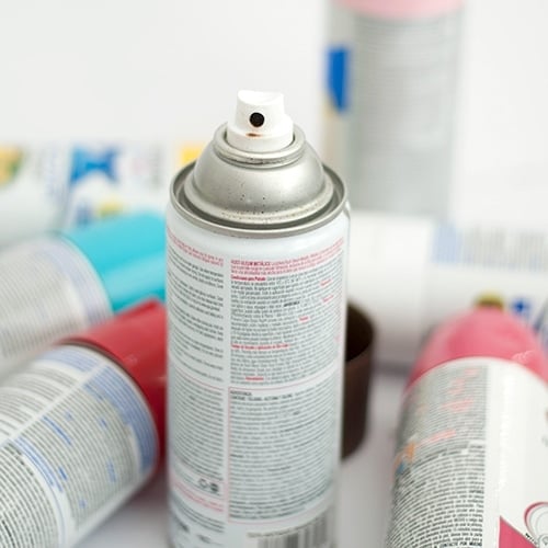 Everything you need to know about how to spray paint. Spray paint is an easy way to transform and spruce up any project. Check out all the tips and tricks you need to know BEFORE spray painting including safety, hacks and clean up.