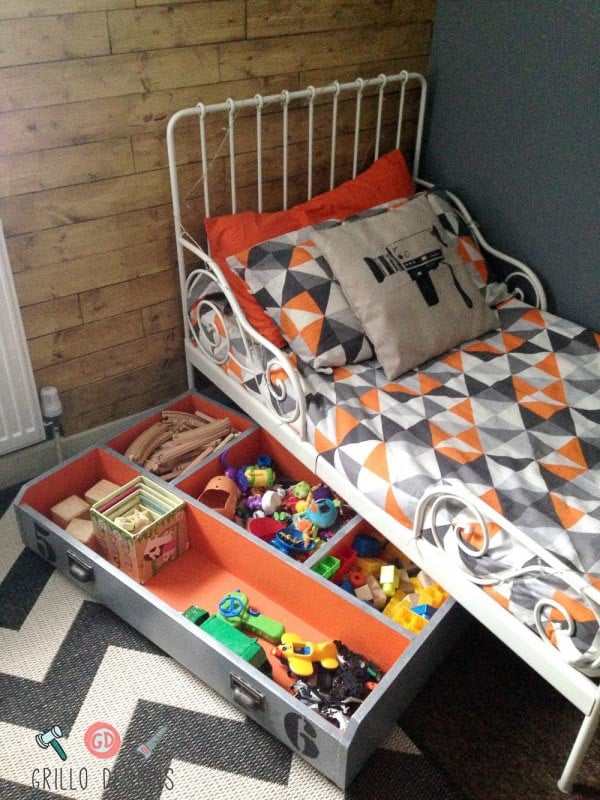 Ikea under bed storage drawer