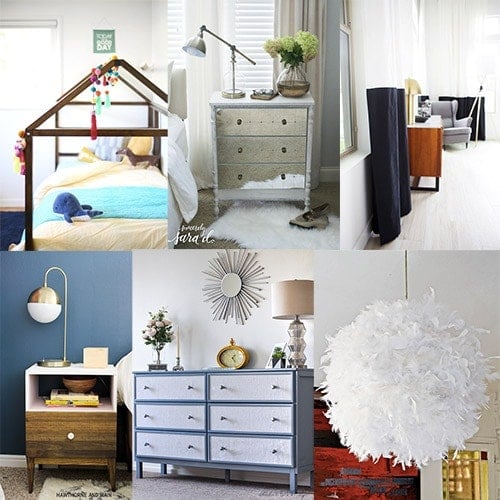 These Ikea hacks are perfect to add that element of personality to your bedroom. From bed hacks to small space storage hacks to lighting, these great Ikea hacks will give you tons of ideas to create your own sanctuary.