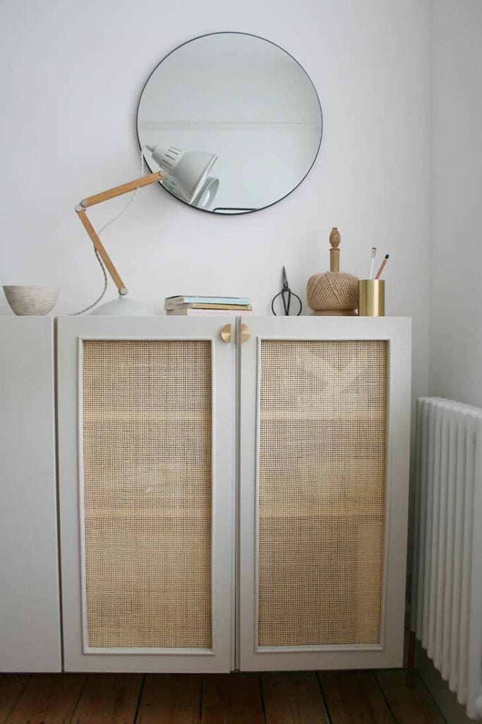 Ikea Ivar with can door panels