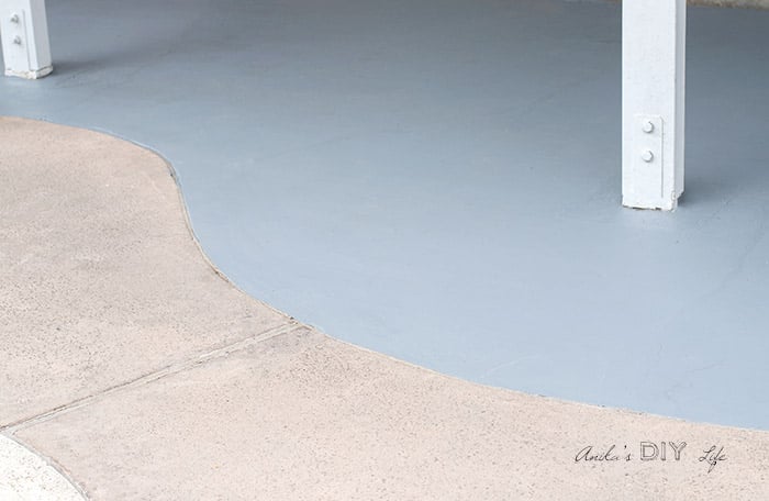 Stained concrete patio - How to and tutorial
