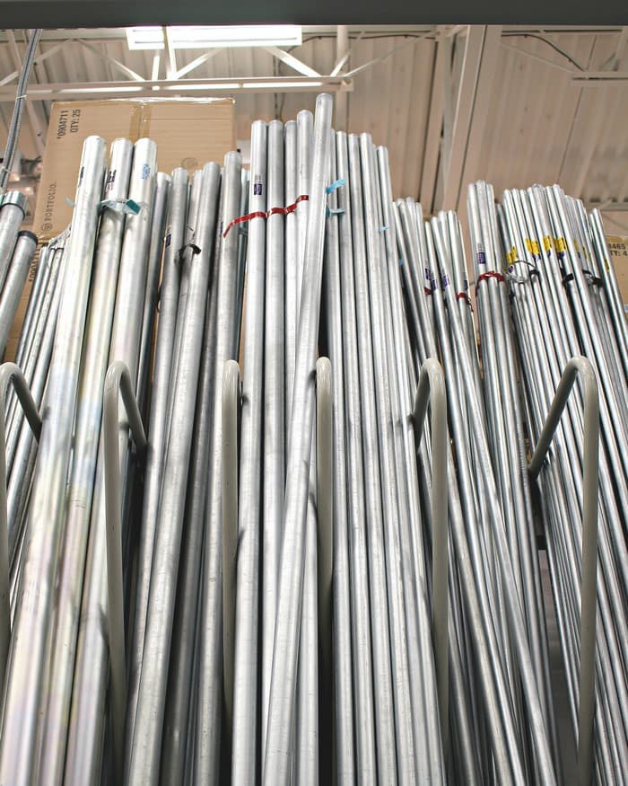 Picking out Electrical Conduit: at a home improvement store