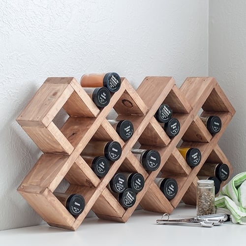 DIY Spice rack