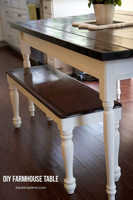 DIY Farmhouse table