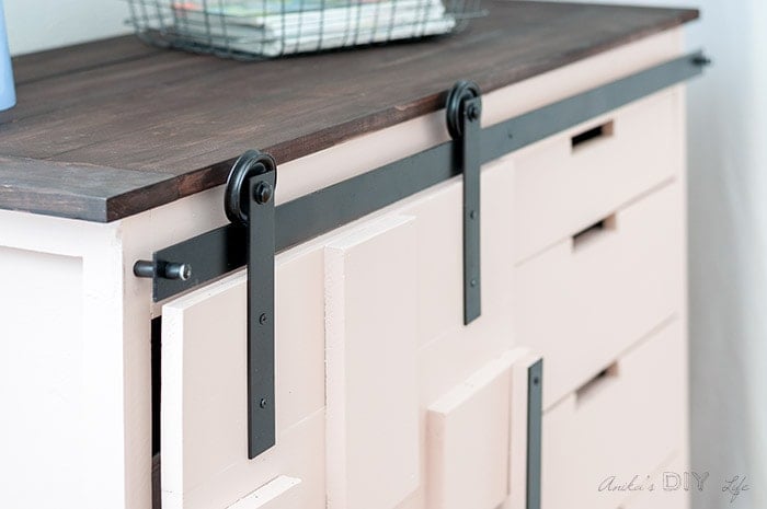 How to make DIY Barn Door Hardware