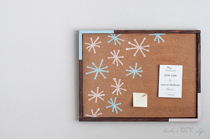 How to make a DIY cork board