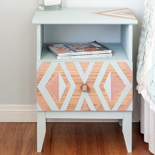 This Ikea Tarva nightstand hack is so simple and yet so amazing! This quick Ikea nightstand makeover is sure to add a punch to your room!
