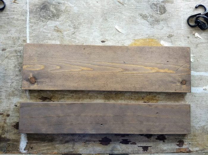 DIY Entryway Shelf with Hooks
