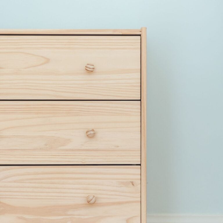 Unfinished pine Ikea Rast