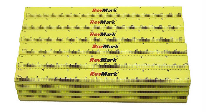 Carpenters pencil with ruler as a gift for woodworkers